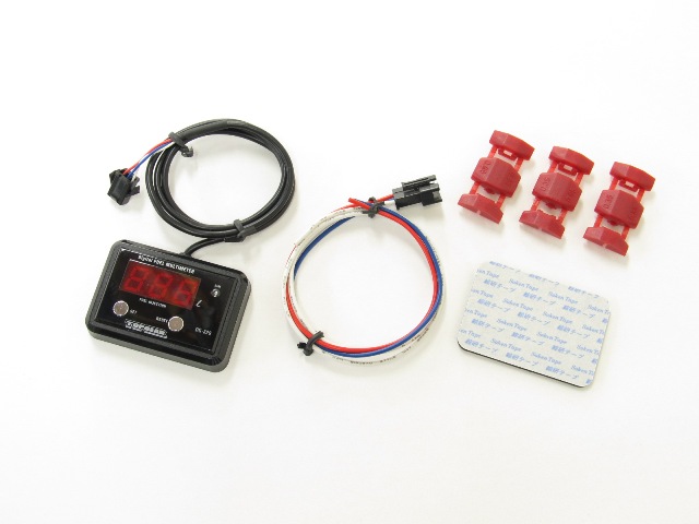 バイク用品 電装系 Protec プロテック DG-329 デジタルフューエルマルチメーター Fi車 ガソリンタンク99.9L以下用 トラック用 11277 4961421413656
