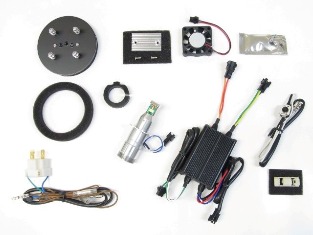 バイク用品 電装系 プロテック Protec LB7W-KN LEDヘッドライトバルブ H7 Hi Lo Hi側専用 6000K 汎用 65009 4961421414202