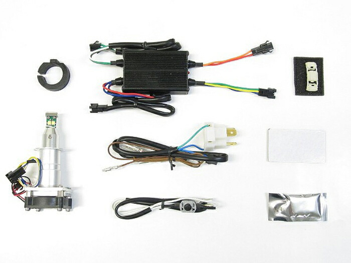 バイク用品 電装系 Protec プロテック LB7W-H3 LEDバルブ H7汎用 Hi側用 Hi Lo 20w 20w 3000k ハロゲン色 65046 4961421414820