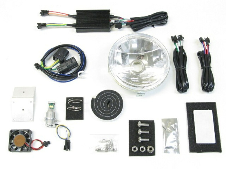 バイク用品 電装系 Protec プロテック LBH-H14 LEDマルチリフレクターヘッド ライト3000k スーパーカブ110プロ 18-(JA42) 64008-30 4961421415650 取寄品