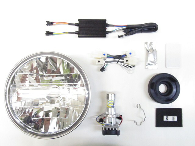 バイク用品 電装系Protec プロテック LBH-H28 LEDマルチリフレクターヘッド ライト3000k CB1300SF 18-(2BL-SC54)64013-30 4961421416138取寄品｜バイク用品はとやグループ2号店
