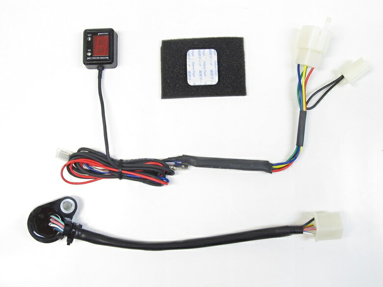 バイク用品 電装系 Protec プロテック シフトポジションインジケーター SPI-JA07 スーパーカブ110 PRO 09-11(JA07) SPI-GP02 4961421417555（4961421416558）