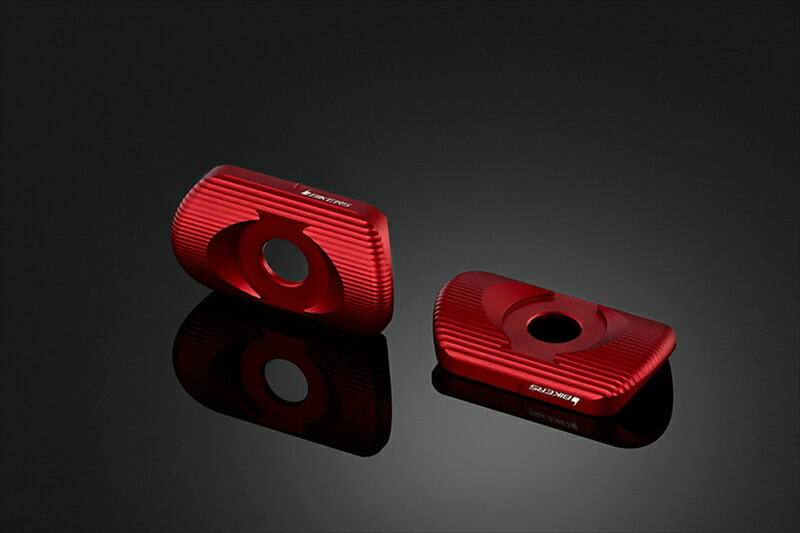 バイクパーツ BIKERS(バイカーズ) チェーンアジャスタープレート マットレッド H0440-RED 4549950839293 Rebel250 17-25 CL250 23-24