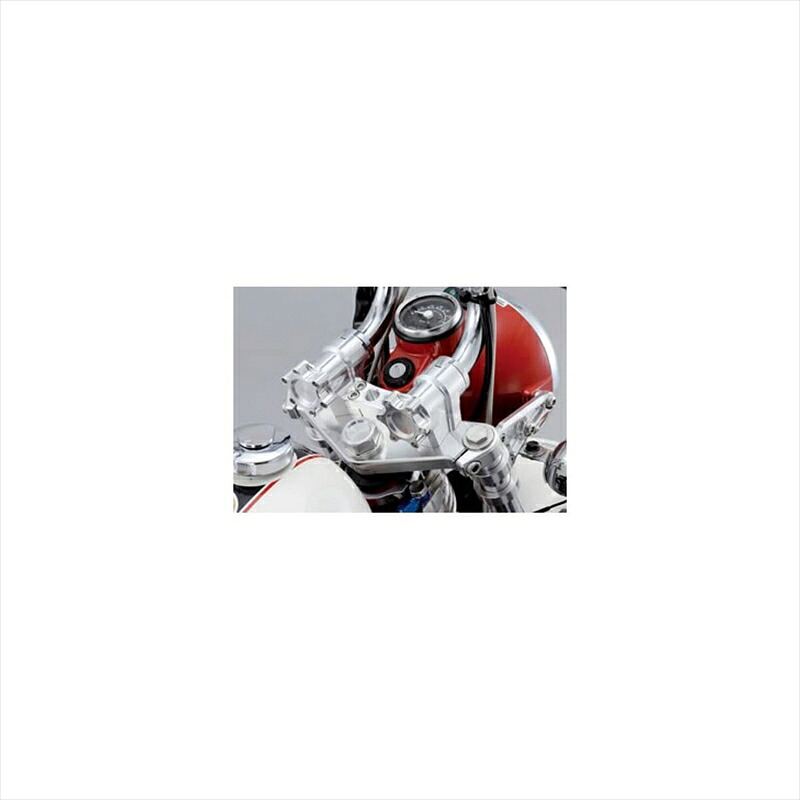 バイクパーツ ハンドル シフトアップ ハンドルビレットブラケット/ノブセット 205032-63 4582246489154 BLK/SLV モンキー