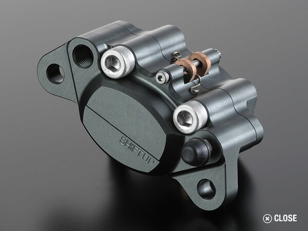 バイクパーツ シフトアップ ビレットキャリパー クリアアルマイト 200050-00-10 4580425070520 SHIFT UPロゴ 160mmローター 24,552円