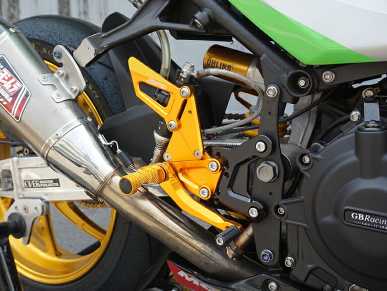 バイク用品ステップSNIPERスナイパーバックステップゴールドレース用NINJA25018-NINJA40018-SP0088GD4589993472088取寄品セール