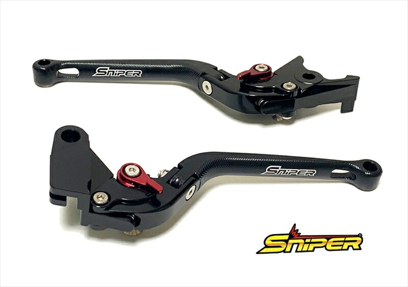 バイクパーツ SNIPER(スナイパー) クラッチレバー＆ブレーキレバーセット 黒 SP0107BK 4589993473092 10,525円