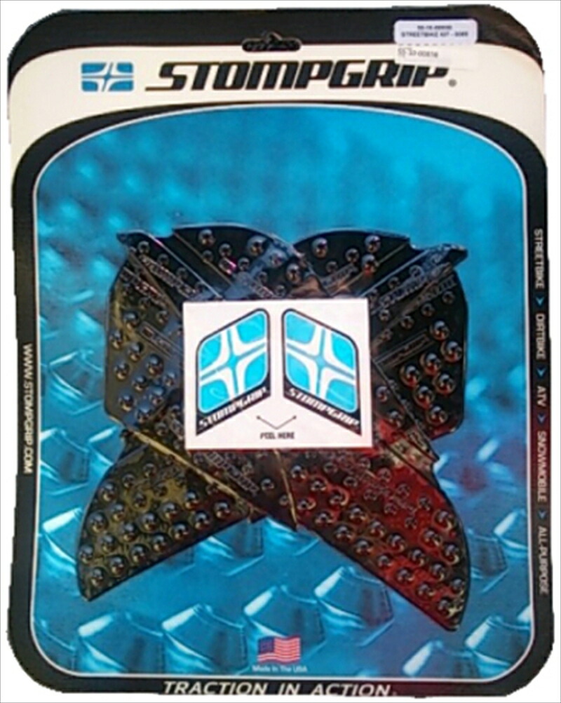 バイクパーツ STOMPGRIP(ストンプグリップ) トラクションパッドタンクキット ブラック 55-10-0085B 4548916016051