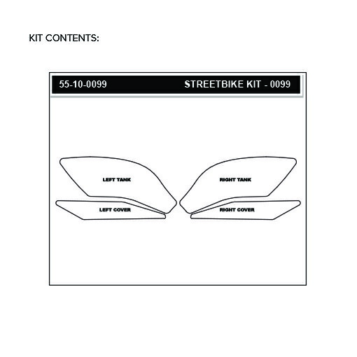 バイク用品外装STOMPGRIPストンプグリップトラクションパッドタンクキットクリアYZF-R115-1955-10-00994548916398638取寄品セール