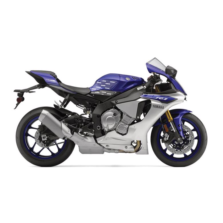 バイク用品外装STOMPGRIPストンプグリップトラクションパッドタンクキットクリアYZF-R115-1955-10-00994548916398638取寄品セール