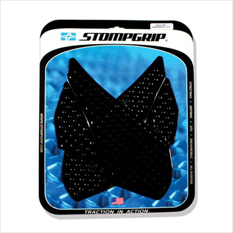 バイクパーツ STOMPGRIP(ストンプグリップ) トラクションパッドタンクキット ブラック 55-10-0113B 4548916465217