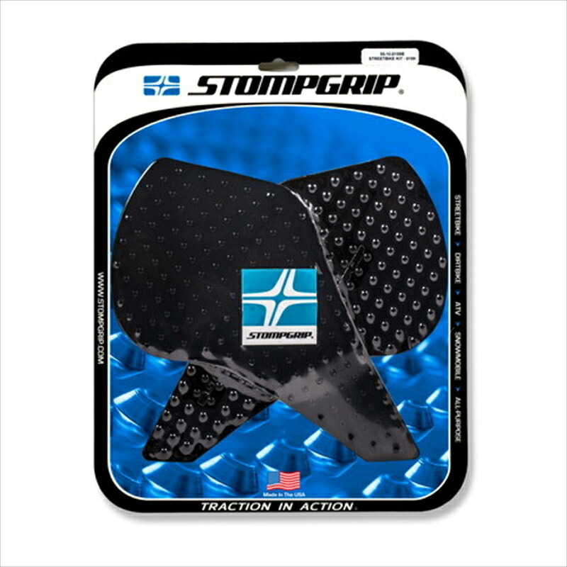 バイクパーツ STOMPGRIP(ストンプグリップ) トラクションパッドタンクキット ブラック 55-10-0159B 4549950937074