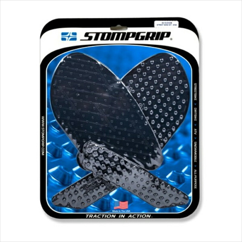 バイクパーツ STOMPGRIP(ストンプグリップ) トラクションパッドタンクキット ブラック 55-10-0163B 4550255175375