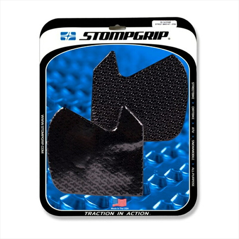 バイクパーツSTOMPGRIP(ストンプグリップ) トラクションパッドタンクキット ブラック 55-14-0154B4550255264666｜バイク用品はとやグループ2号店