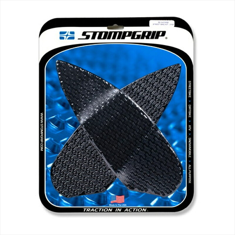 バイクパーツSTOMPGRIP(ストンプグリップ) トラクションパッドタンクキット ブラック55-14-0165B4550255309503｜バイク用品はとやグループ2号店