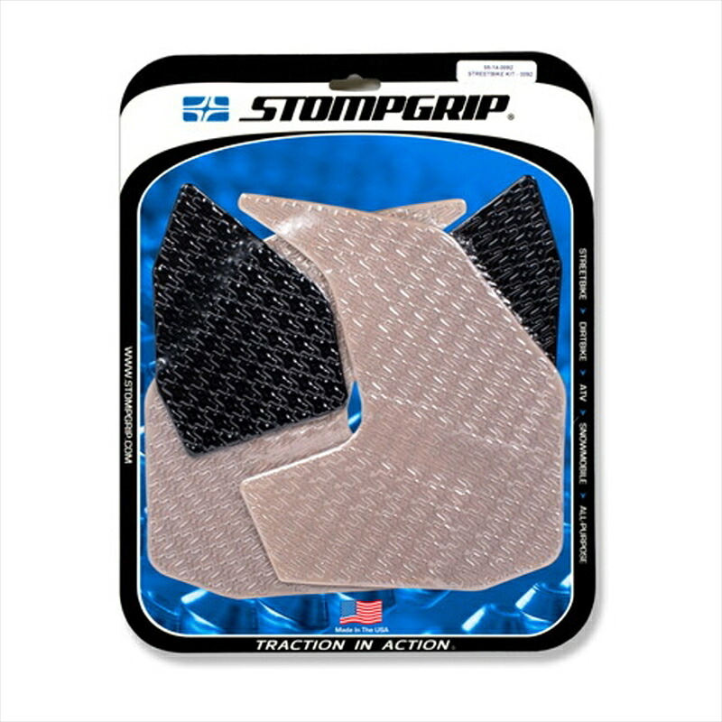 バイクパーツ STOMPGRIP(ストンプグリップ) トラクションパッドタンクキットハイブリッド 55-14-0092H 4550255375874