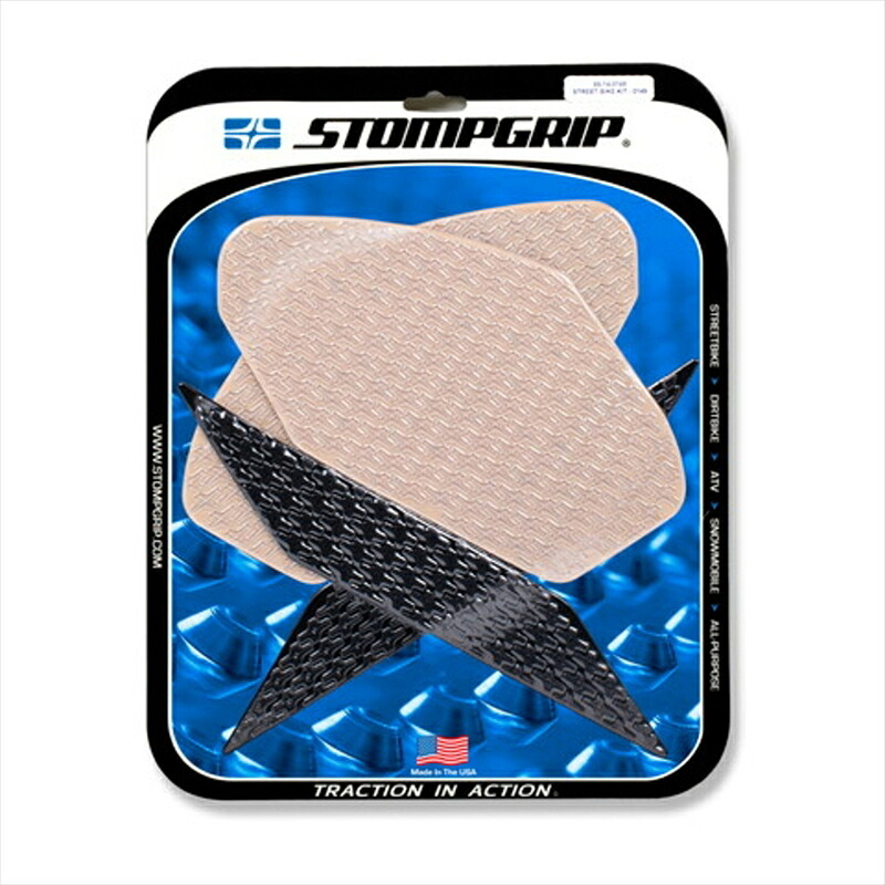 バイクパーツSTOMPGRIP(ストンプグリップ) トラクションパッドタンクキットハイブリッド55-14-0149H4550255375935｜バイク用品はとやグループ2号店
