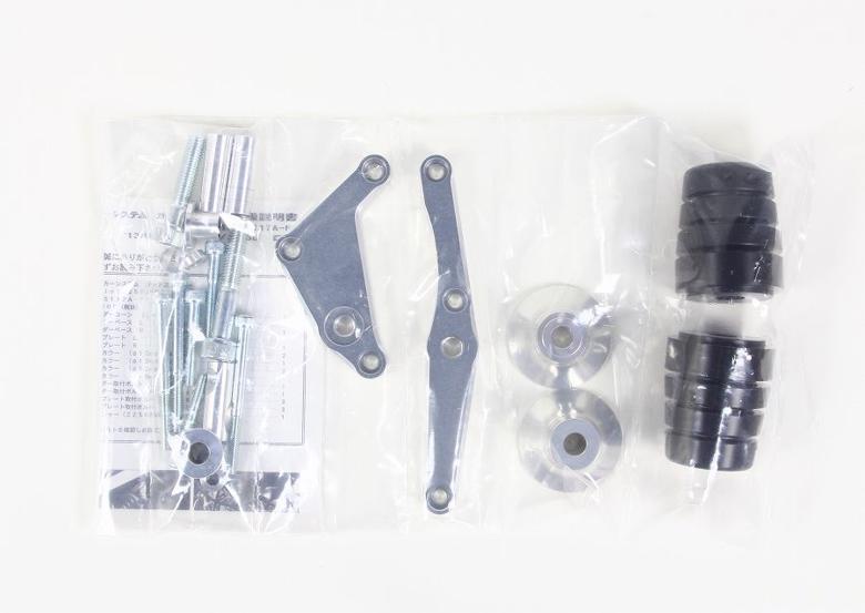 バイク用品 外装 STRIKER ストライカー ガードスライダー ロア Ninja250 ABS 13-17 Z250 13- SS-GS117A-F3 4580363931679