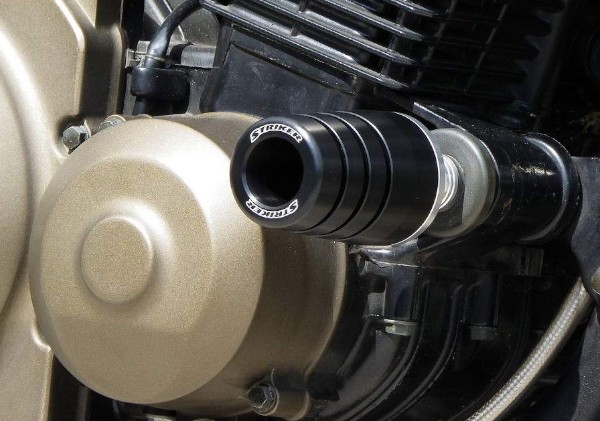 バイク用品 外装 STRIKER ストライカー ガードスライダー ALL BLK ZRX400 II SS-GS27B-F1 4580363932812