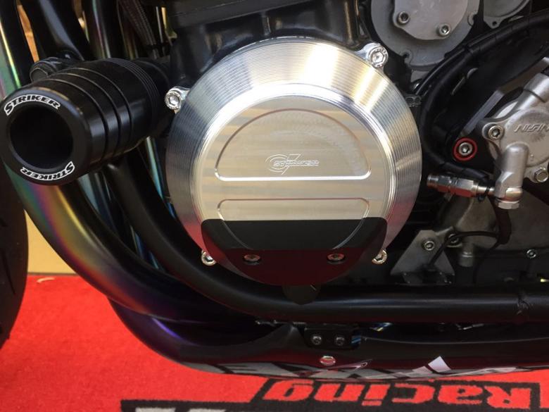 バイク用品外装STRIKERストライカーG-STRIKERビレットRクランクCカバーLZEPHYR1100バンクセンサー付GS714004580363933031取寄品セール