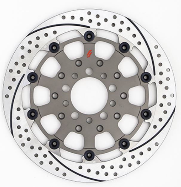 バイク用品 ブレーキ クラッチ SUNSTAR BRAKE サンスター プレミアムR ホールスリット R φ320 GSX1300R(-07) ES124WR 4580309455689