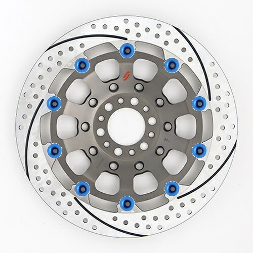 バイク用品 ブレーキ クラッチ SUNSTAR BRAKE サンスター プレミアムR 5.5mm 左 φ320 GSX1100S KATANA ES125FL-BL 4589719018712