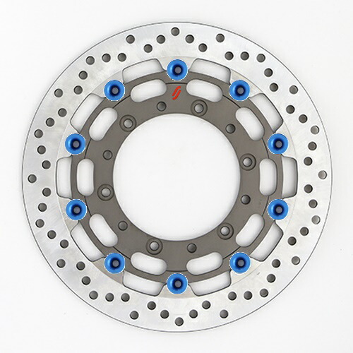 バイク用品 ブレーキ クラッチ SUNSTAR BRAKE サンスター プレミアムR ホール YZF-R1M(φ320)ピン:ブルー LS127W-BL 4589719019443