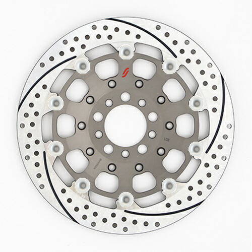 バイク用品 ブレーキ クラッチ SUNSTAR BRAKE サンスター プレミアムR 5.0mm 右 ZRX1100 φ310 ES201FR-SV 4589719043240