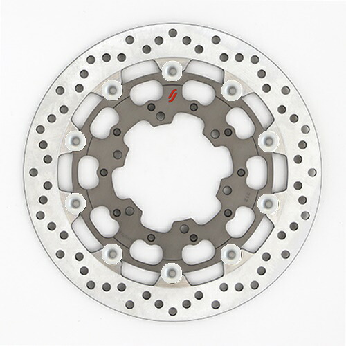 バイク用品 ブレーキ クラッチ SUNSTAR BRAKE サンスター プレミアムRホール φ310 GSX-R1000(09-16) ピン:シルバー LS212W-SV 4589719045763