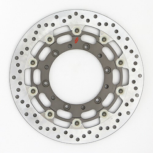 バイク用品 ブレーキ クラッチ SUNSTAR BRAKE サンスター プレミアムR ホール MT-01(φ320)ピン:ハードアルマイト LS103F-HA 4589719062050