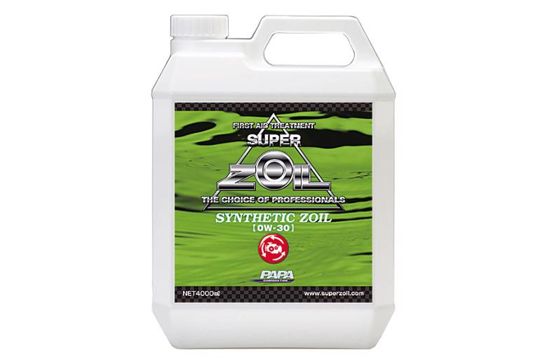 バイク用品 メンテナンス SUPERZOIL スーパーゾイル シンセティックオイル (0W30) 4L SYZ4L30 4560123948550｜バイク用品はとやグループ2号店