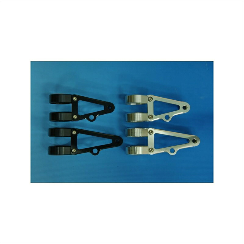 バイクパーツ WOODSTOCK(ウッドストック) ヘッドライトステー Bタイプ ロング/BLK WLS-B38L-BK 4548664262632 フォーク径φ38用
