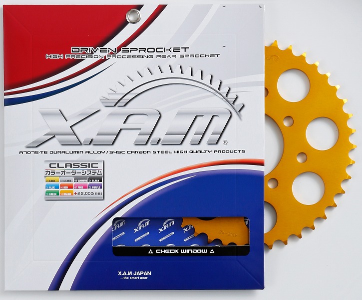 バイク用品 駆動系 XAM ザム スプロケット 520-46 S1000RR A4512-46 4528388456548