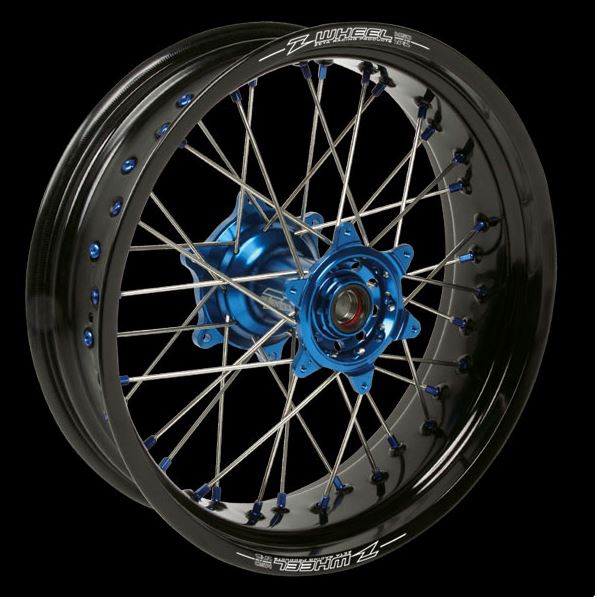 バイク用品 タイヤ ホイール Z-WHEEL ズィーウィール AR1モタードホイール R 17X5.00 HUSQ TE FE 125-501 S 14-18 etc W27-28031 4547836244810