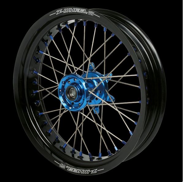 バイク用品 タイヤ ホイール Z-WHEEL ズィーウィール AR1モタードホイール F 17X3.50 HUSQ TE FE 125-501 S 14-18 etc W27-18012 4547836324260