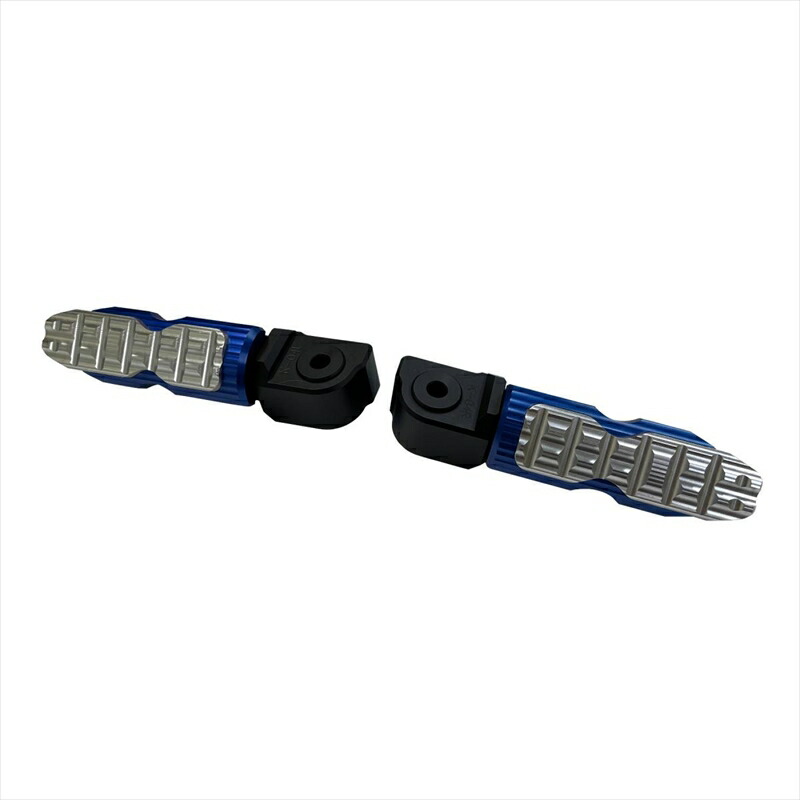 バイクパーツBIKERS(バイカーズ) タンデムステップ ブルー K0388-BLU4550255565312ZX-25R 20-24 Z900RS 18-24 ZX-6R 19-23 Ninja650/Z650 17-25｜バイク用品はとやグループ2号店