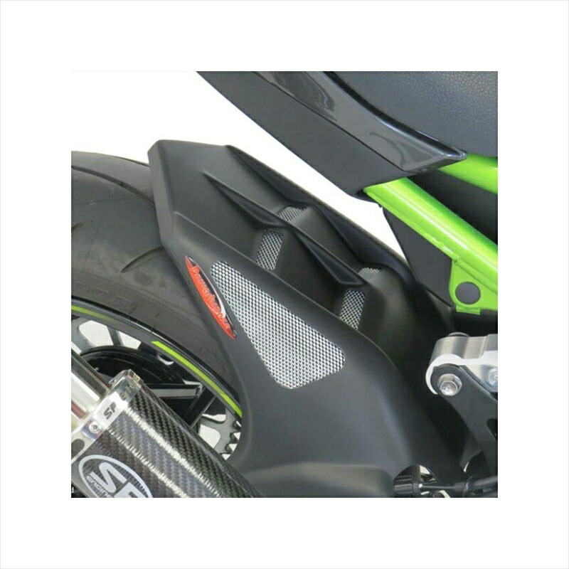 バイクパーツ 外装パワーブロンズ インナーフェンダー カーボンPメッシュBLK201-K119-880 4550255458669Z900 18-/Z900RS 18-19|バイク用品はとやグループ2号店