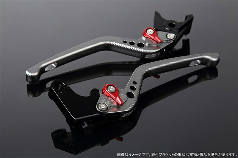 【5日前後で発送】バイク用品 ハンドル エスエスケイ スピードラ SSKSPEEDRA アジャストレバー 3D ロング Mチタン Mレッド NINJA1000 17-18 Z1000 17-18 Z900RS LVEM028TM-RD 4589995312412