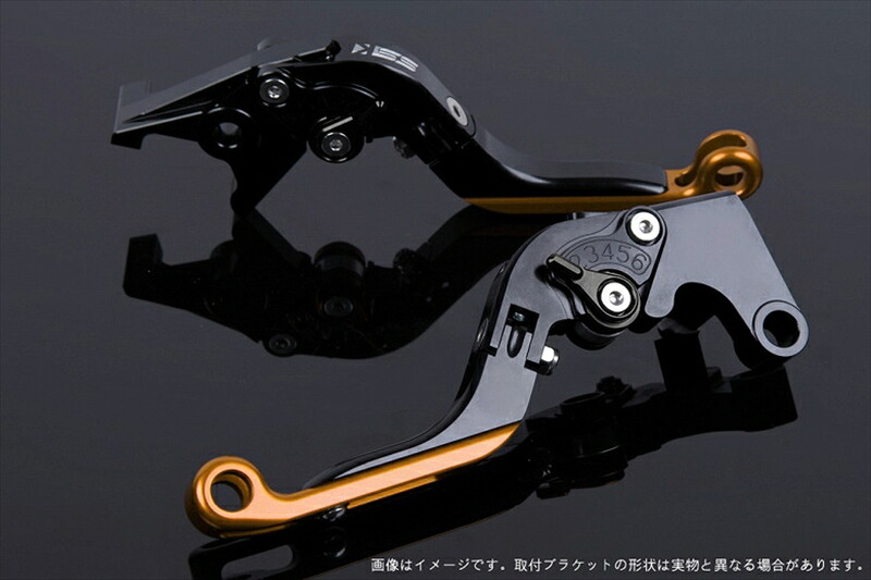 【5日前後で発送】 バイク用品 ハンドル エスエスケイ スピードラ SSKSPEEDRA アジャストレバー 可倒延長式 ブラック ブラック ゴールド NINJA1000 17-18 Z1000 17-18 Z900RS KA0407011-BKGD 4589995302475 取
