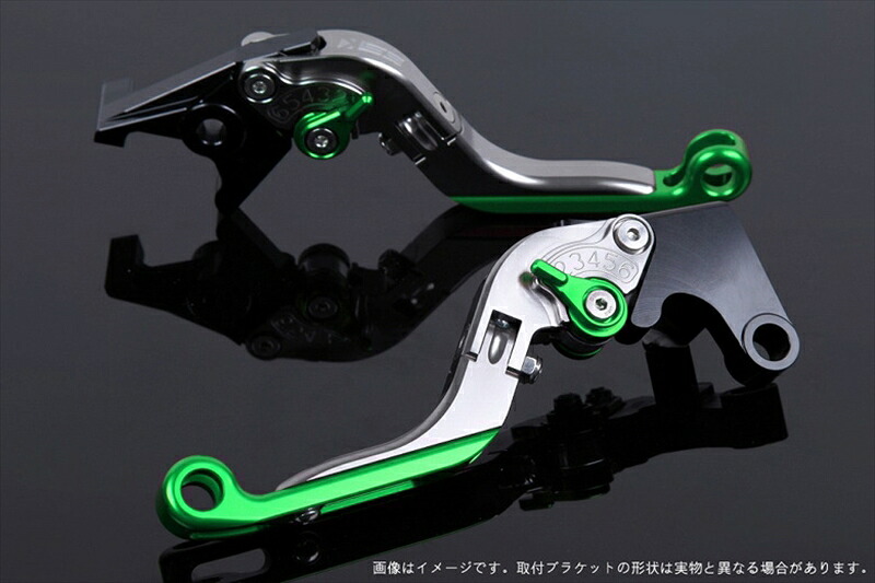 【5日前後で発送】 バイク用品 ハンドルエスエスケイ スピードラ SSKSPEEDRA アジャストレバー 可倒延長式 チタン グリーン グリーン NINJA1000 17-18 Z1000 17-18 Z900RSKA0407016-GNGN 4589995303915取寄|バイク用品はとやグループ2号店