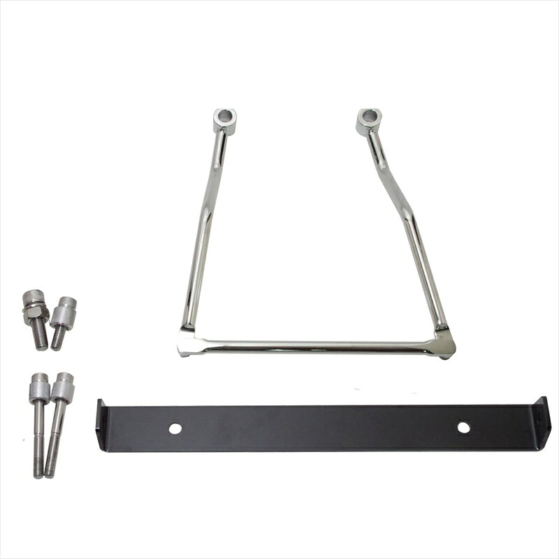 バイクパーツ ワールドウォーク サドルバッグサポート メッキ片側 wca-30-1m 4580007460701 Z900RS用