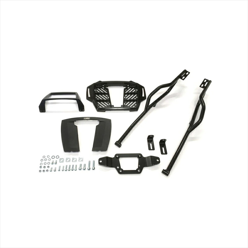 バイクパーツ HEPCO&BECKER(ヘプコアンドベッカー) トップケースキャリア アルラック ブラック 6522533 01 01 4549950663447 Z900RS/Cafe/SE 18-25