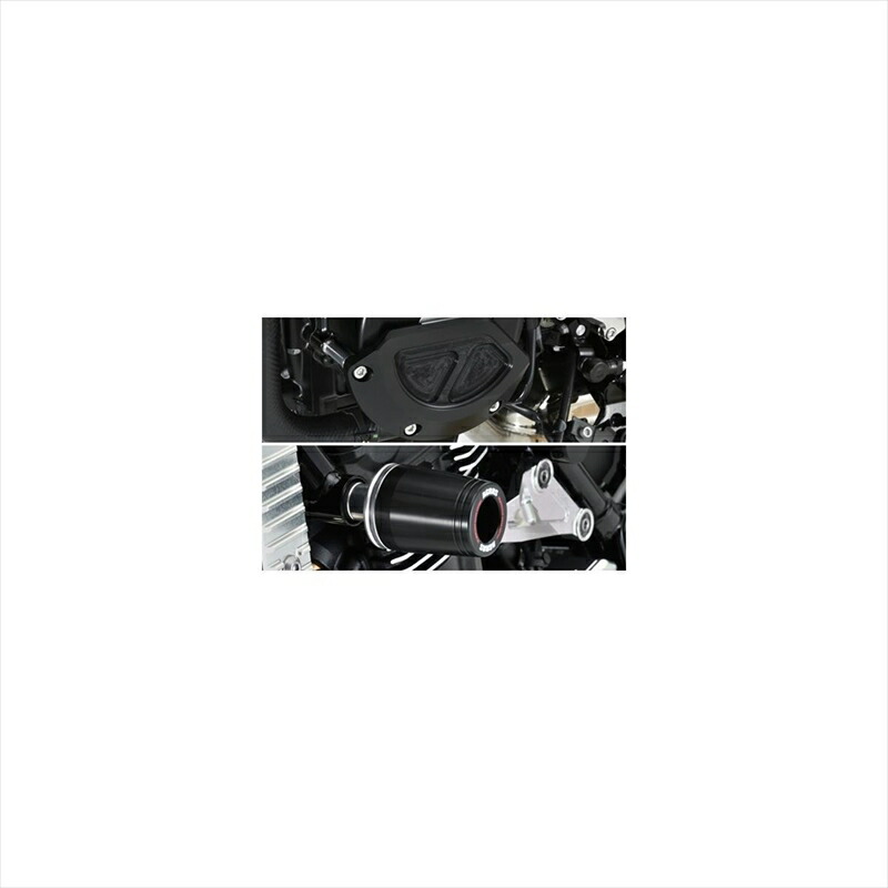 バイクパーツ 外装 アグラス Rスライダー 3点SETφ50 ロゴBLK 342-400-009BX 4549950759607 フレーム/ジェネレターB Z900RS 18