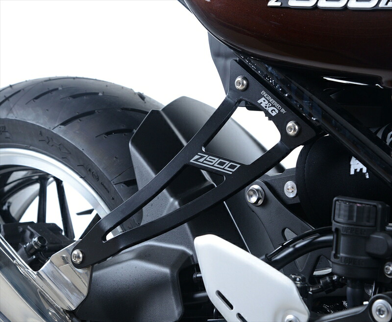 バイクパーツ R&G(アールアンドジー) エキゾーストハンガー ブラック RG-EH0084BKA 4573382083450