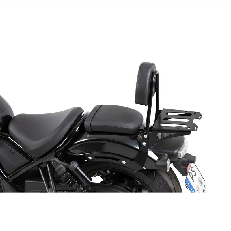 バイクパーツ HEPCO&BECKER(ヘプコアンドベッカー) シーシーバー ラック付 ブラック 6119525 00 01 4550255641191 Rebel1100/DCT 21-23