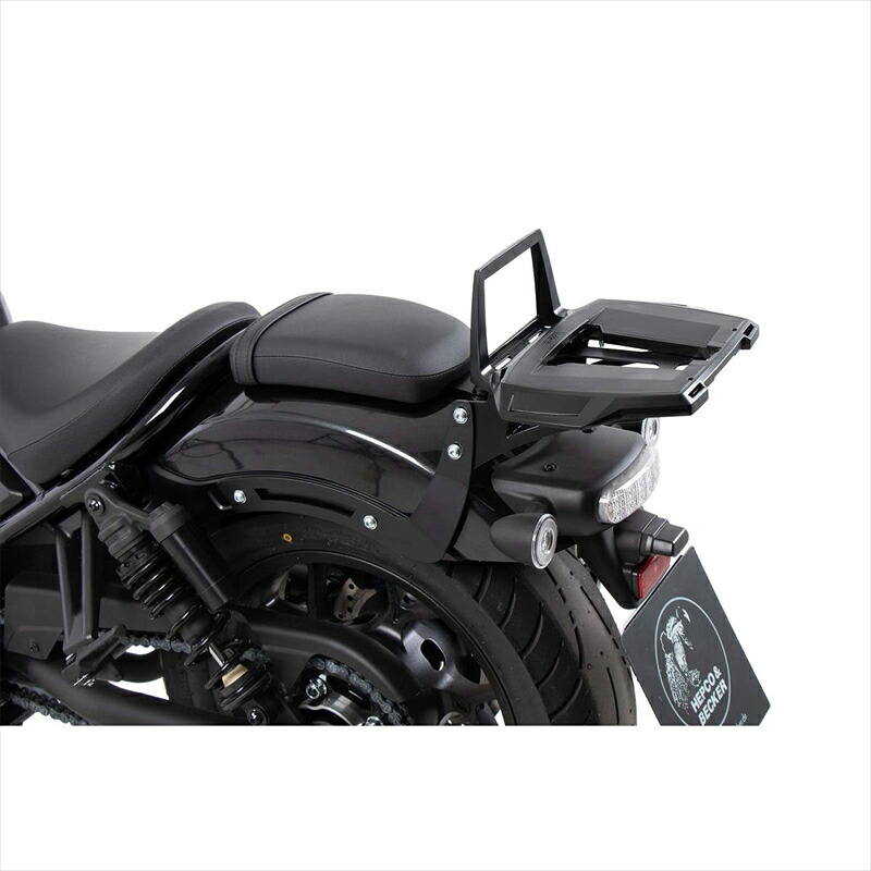 バイクパーツ HEPCO&BECKER(ヘプコアンドベッカー) トップケースキャリア アルラック ブラック 6529525 01 01 4550255641221 Rebel1100/DCT 21-23