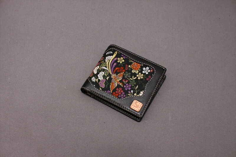 レザーハーフウォレット ウスガタ 花宝 WV-10K 4548664613281 取寄品