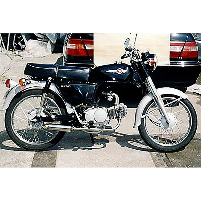 バイクパーツ マフラー ウイルズウィン ロッドサイレンサー 892-55-01 4547424866134 CD90/ベンリー90
