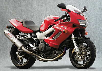 バイク用品 マフラー ヤマモトレーシング ヤマモト.R チタン2-1 チタンサイレンサー VTR1000F 11003-61TTB 4521717002300