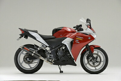 バイクパーツ YAMAMOTOレーシング ヤマモト.R SPEC-A スリップオン カーボン CBR250R JBK-MC41 11- 10261-01NCC 4521717006179